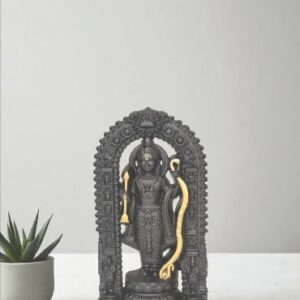 Shree Ram Lalla Idol | Multi-Coloured Metal Ram Ji Murti