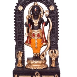 Shree Ram Lalla Idol | Multicolour Polyresin Ram Ji Murti